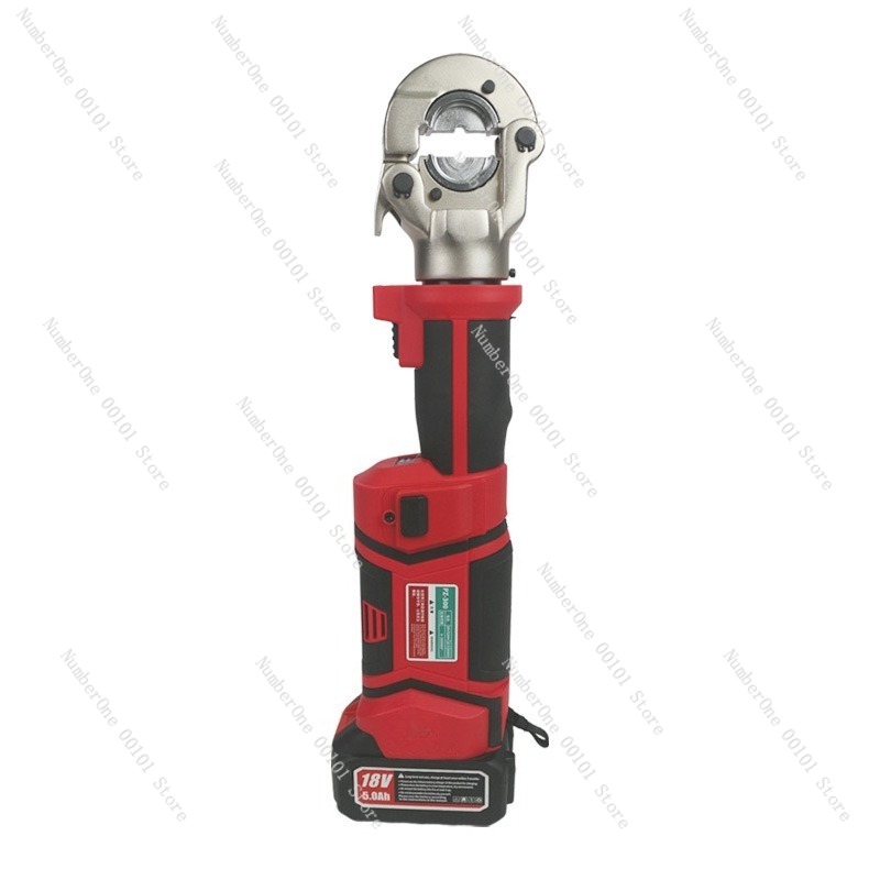 Power Tools Hydraulic - ポータブルストレートハンドル電動油圧圧着工具充電式バッテリー駆動端子圧着機兼ケーブルカッター