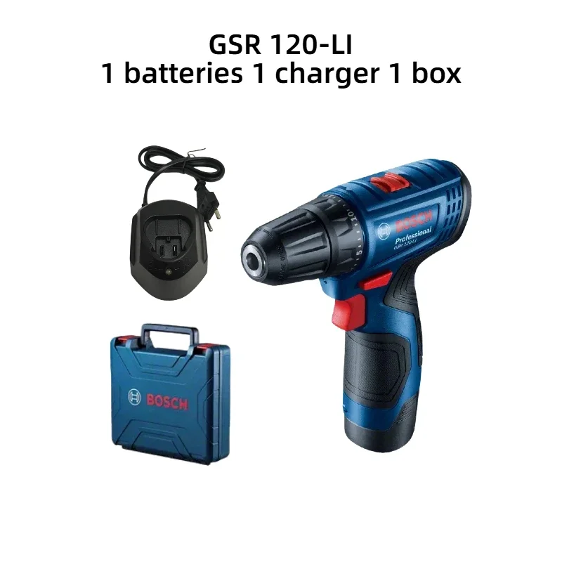 Cordless Drill Driver - ボッシュ GSR120-LI 電動ドリル 12V プロフェッショナルコードレスドライバー 充電式インパクトドリルドライバー