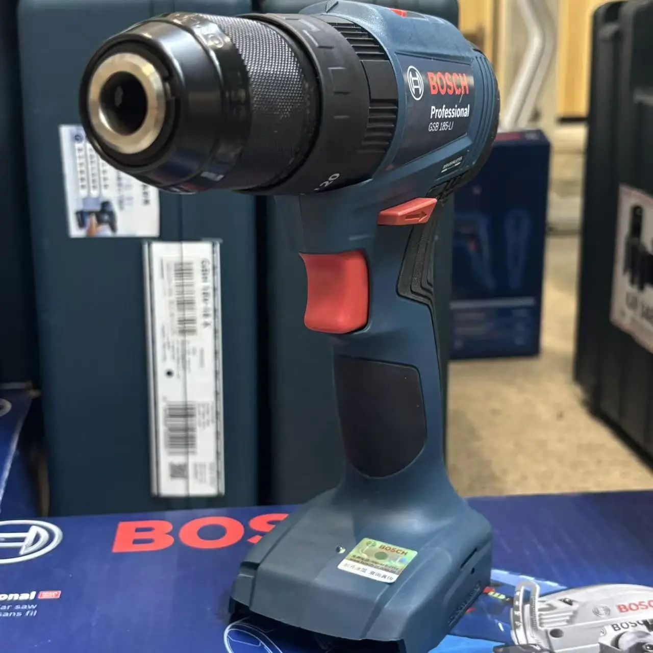 Cordless Drill Driver - ボッシュ GSB 185-LI ブラシレスコードレスインパクトドリル 18V 電動ドライバー