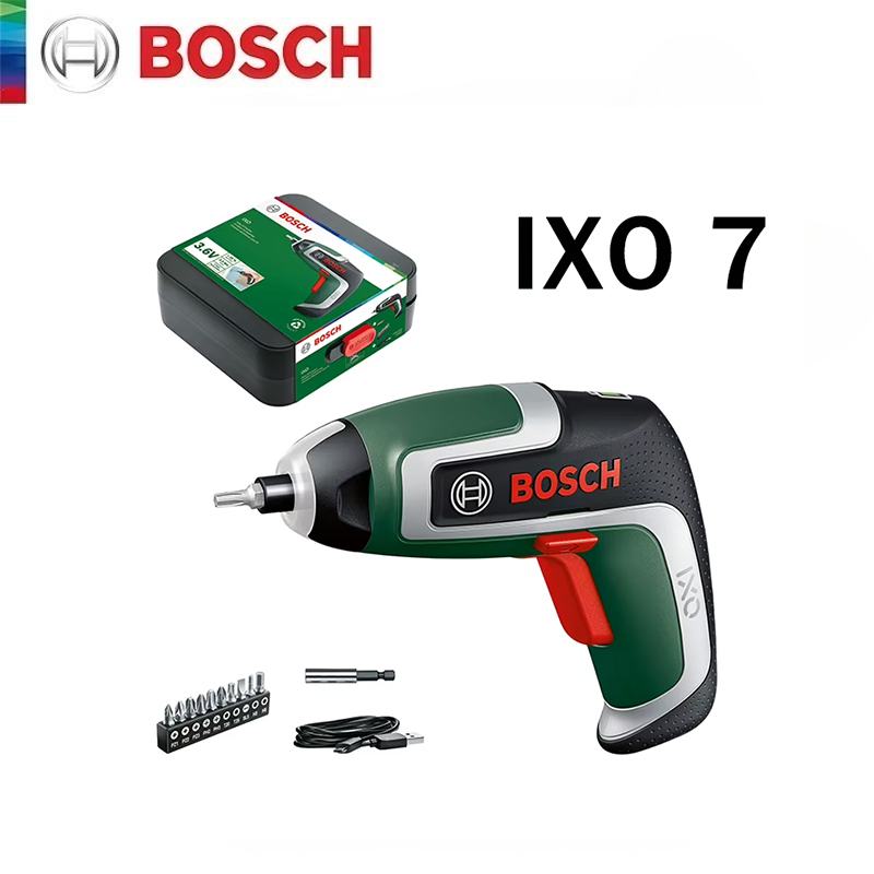 Cordless Drill Driver - ボッシュコードレス電動ドライバーIXO7 USB充電式ミニ電動ドリルドライバー ポータブルコンパクト電動工具