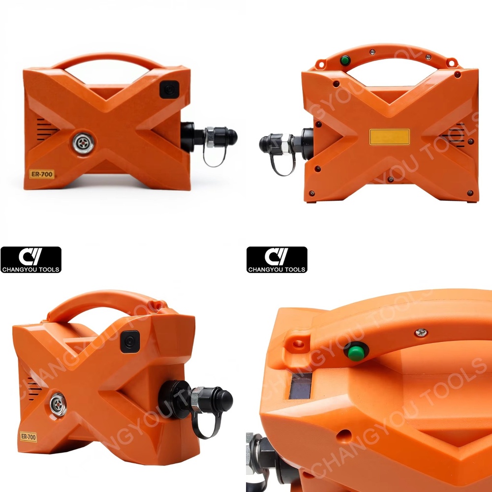 ER-700 ポータブル単動油圧ポンプ DC 220Vバッテ - Power Tools Hydraulic のレビューと価格