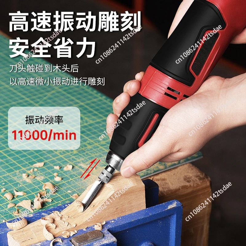 60 ワット電気彫刻チゼルセット 11000/分木彫りペン大 - Power Tools Wood のレビューと価格