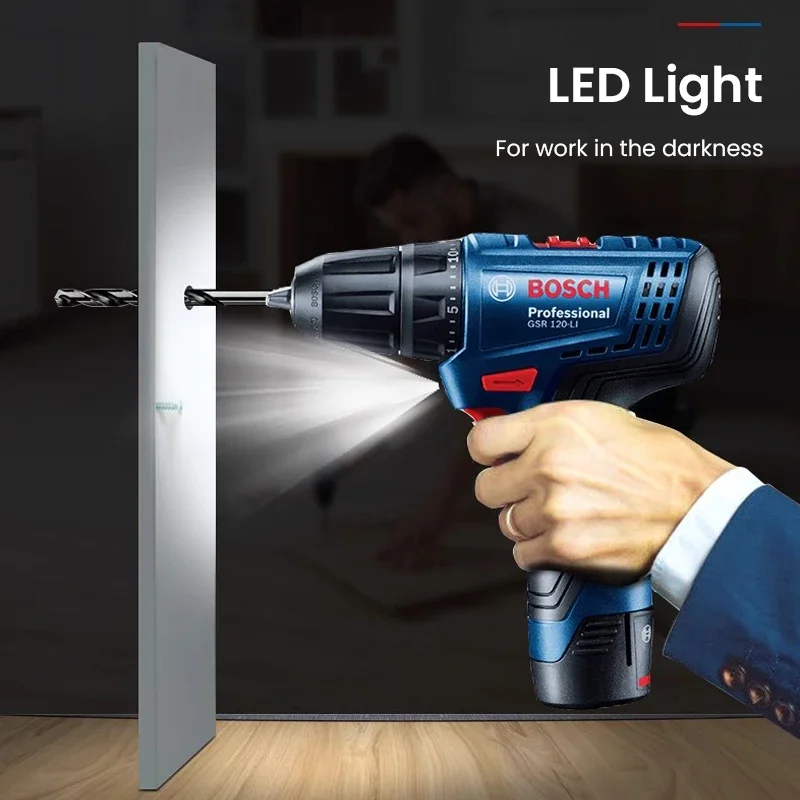 ボッシュ GSR120-LI 電動ドリル 12V プロフェッ - Cordless Drill Driver のレビューと価格