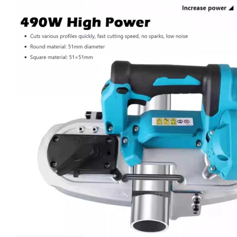 490Wポータブルブラシレスバンドソー、ワイヤレスパワーソー - Power Tools Wood のレビューと価格