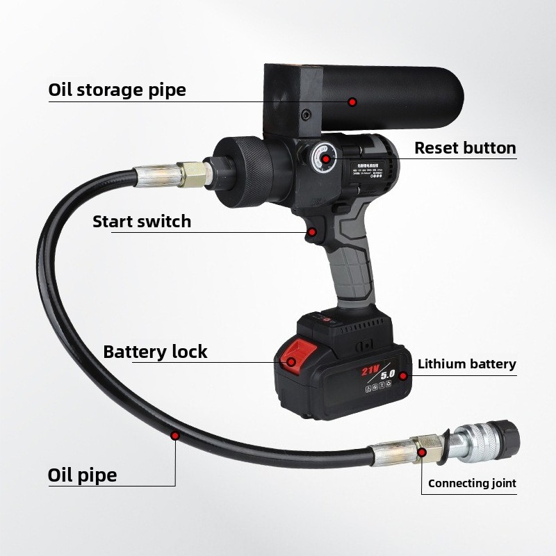 油圧パワーパックコードレスハンドヘルドミニ70MPa高圧ツー - Power Tools Hydraulic のレビューと価格