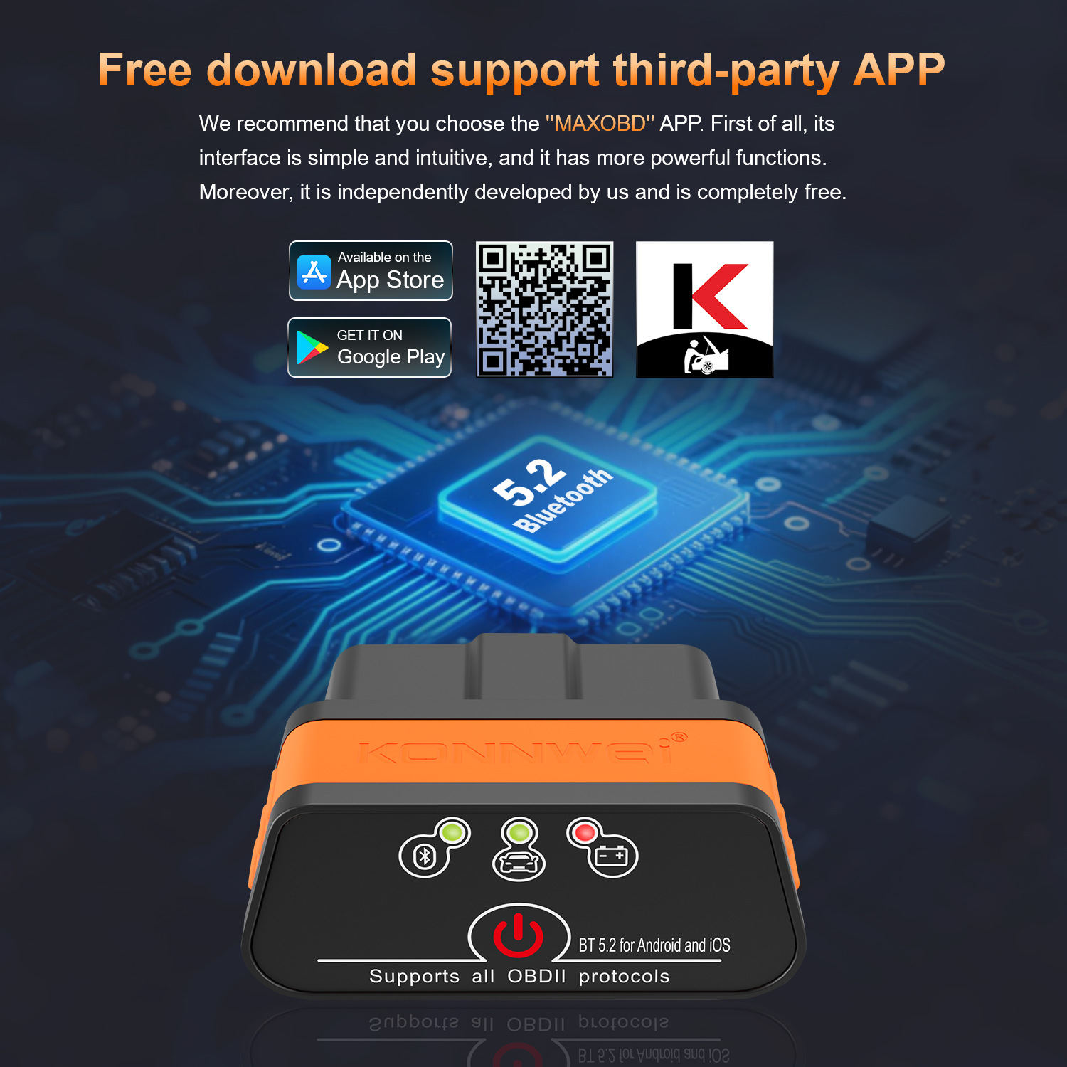 MINI OBD2 KW901 Bluetooth 4.0  - Power Tools English のレビューと価格