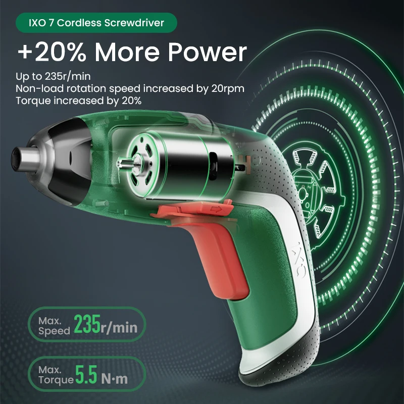 ボッシュ IXO 7 コードレスドライバー 3.6V USB - Cordless Drill Driver のレビューと価格