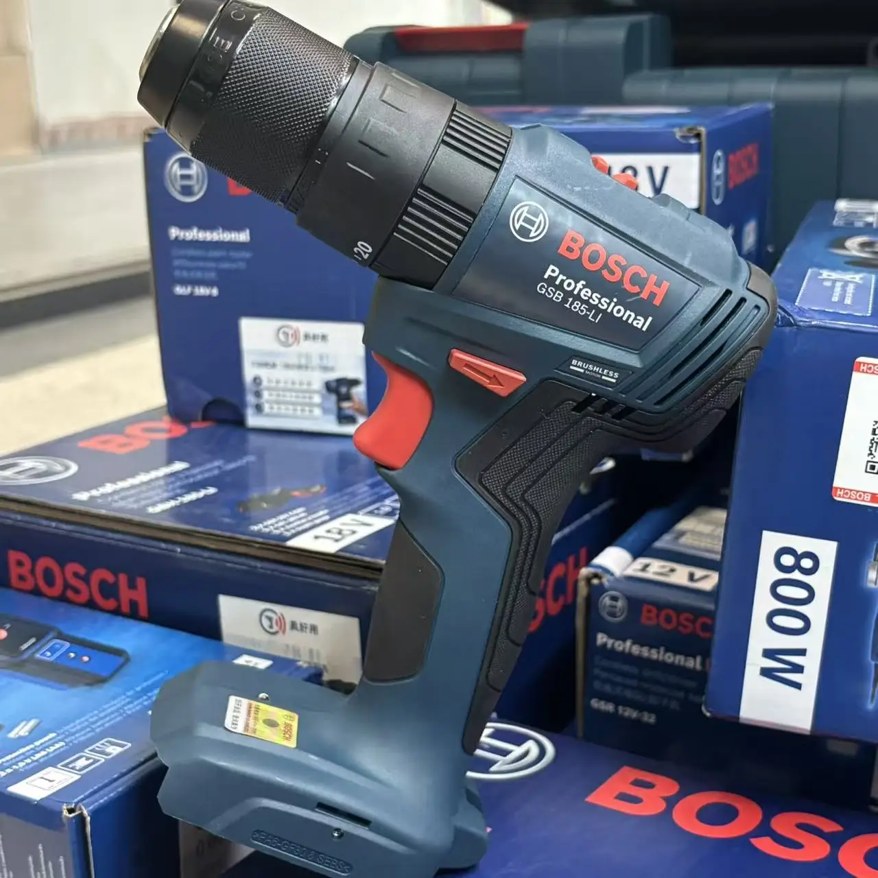 ボッシュ GSB 185-LI ブラシレスコードレスインパク - Cordless Drill Driver のレビューと価格