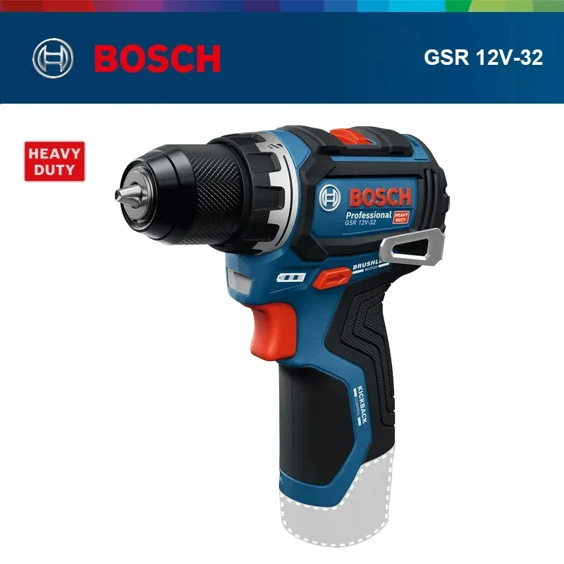 ボッシュ GSR 12V-32 ブラシレスコードレスドリルド - Cordless Drill Driver のレビューと価格