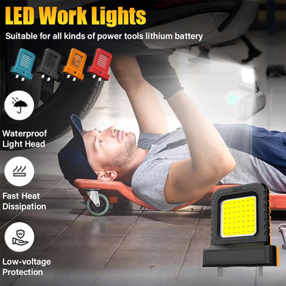 21V 電動工具アクセサリー LED ワークライトユニバーサ - Power Tools For Construction Work のレビューと価格
