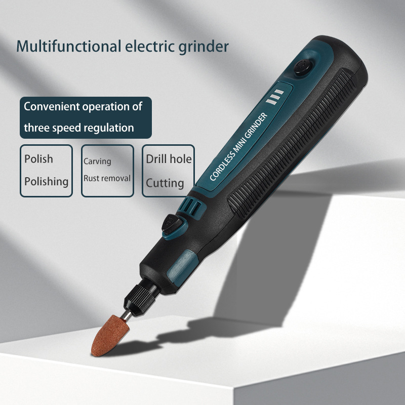 USBコードレス電動グラインダー ポータブル彫刻ツールセット - Power Tools Wood のレビューと価格