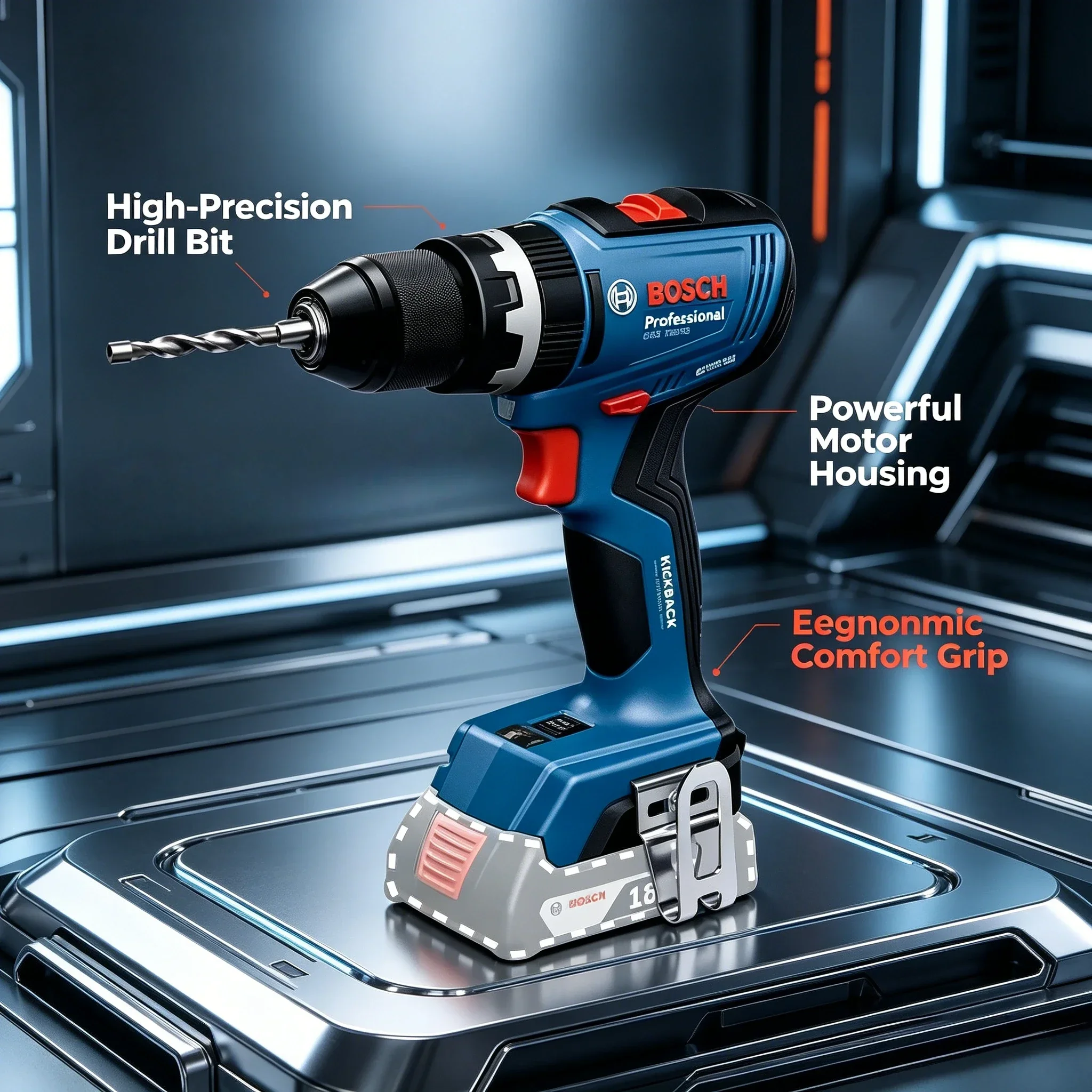 ボッシュ GSB 18V-65 プロフェッショナル 18V  - Cordless Drill Driver のレビューと価格