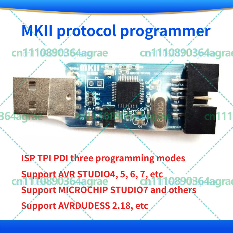 AVRISP MKII プログラマー ISP TPI PDI - Power Tools Download のレビューと価格