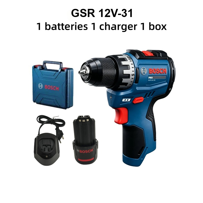 ボッシュプロフェッショナル GSR 12V-31 コードレス - Power Tools Wood のレビューと価格