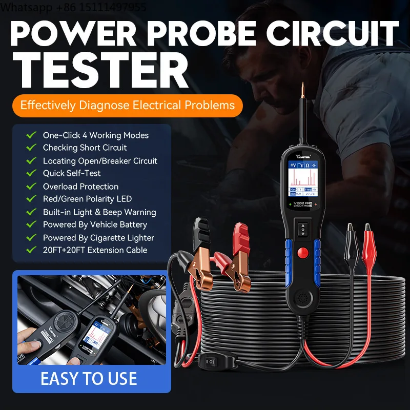 VDIAGTOOL V200PRO 電動バッテリーテスター  - Power Tools English のレビューと価格